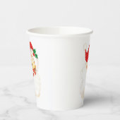 Eenvoudige Schattigee  Kerstman Kerstmis Papieren Bekers (Links)