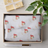 Eenvoudige Schattigee  Kerstman Kerstmis Tissuepapier (Geschenk)