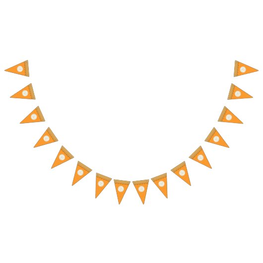 Eenvoudige Schattigee Pompoen Pie Herfst Herfst Th Vlaggetjes (Alle)