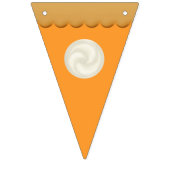 Eenvoudige Schattigee Pompoen Pie Herfst Herfst Th Vlaggetjes (Derde vlag)