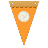 Eenvoudige Schattigee Pompoen Pie Herfst Herfst Th Vlaggetjes (Tweede vlag)