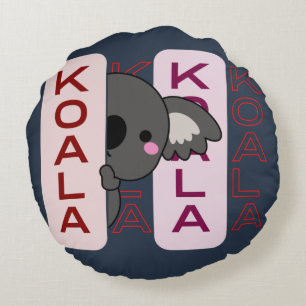 Eenvoudige Schattigee Trendy Stijl Koala Australië Rond Kussen
