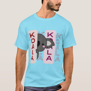 Eenvoudige Schattigee Trendy Stijl Koala Australië T-shirt