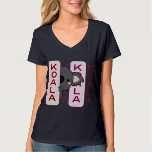 Eenvoudige Schattigee Trendy Stijl Koala Australië T-shirt