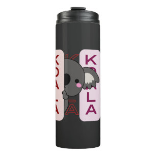 Eenvoudige Schattigee Trendy Stijl Koala Australië Thermosbeker