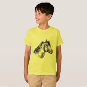 Eenvoudige schets verven t-shirt (Voorkant volledig)