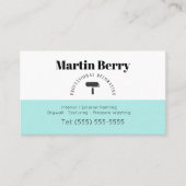 Eenvoudige Schilder en decorateur interieur ontwer Visitekaartje (Voorkant)