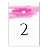 Eenvoudige schilderslagen en harthuwelijk kaart (Achterkant)