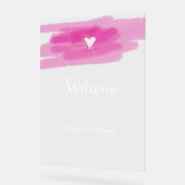 Eenvoudige schilderslagen en het Welkomstteken van Acryl Bord (Hoek)