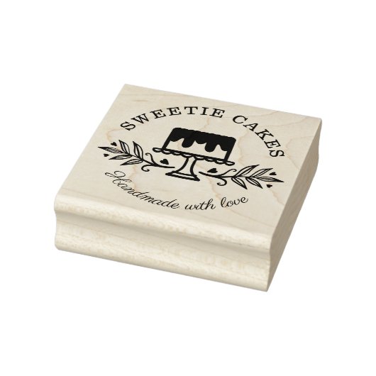 Eenvoudige, schone en minimale Logo voor bakkerij Rubberstempel (Stempel)