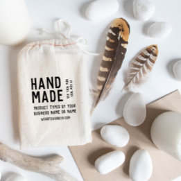 Eenvoudige, schone handheld rubberstempel