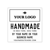 Eenvoudige, schone look voor uw Logo Rubberstempel (Afrduk)