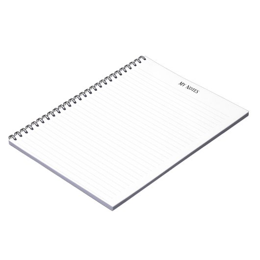 Eenvoudige schone minimalistische gestippelde lijn notitieboek (Linkerzijde)