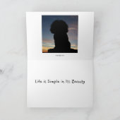 Eenvoudige Schoonheid Kaart (Binnen)