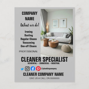 EENVOUDIGE SCHOONMAAK SPECIALIST schoonmaak huis h Flyer