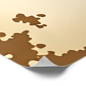 Eenvoudige schrijfmachinearts poster (Hoek)