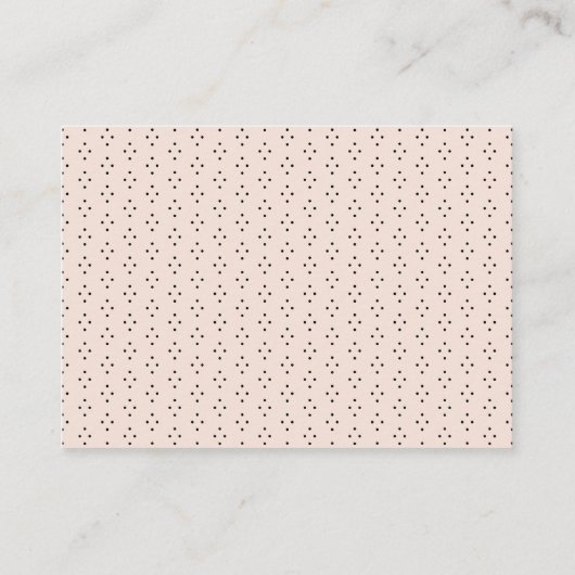 Eenvoudige Script Advice-kaarten Informatiekaartje (Achterkant)