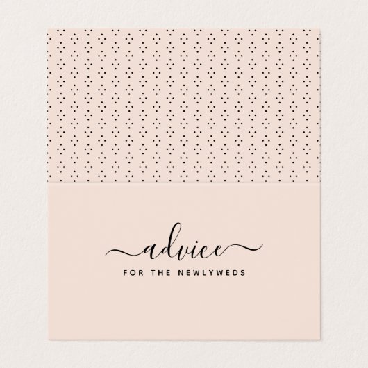 Eenvoudige Script Advice-kaarten Visitekaartje (Buitenkant ongevouwen)