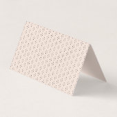 Eenvoudige Script Advice-kaarten Visitekaartje (Achterkant)