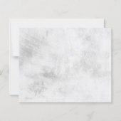 Eenvoudige Script Baby Foto Dank u Kaarten (Achterkant)