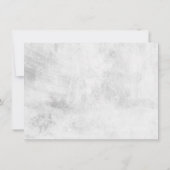 Eenvoudige Script Babyfoto Bedankkaart (Achterkant)