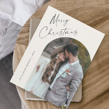 Eenvoudige Script Boho Boog Kerst