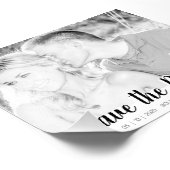 Eenvoudige Script Cutout | B&W Sparen de Foto van  Foto Afdruk (Hoek)