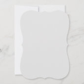 eenvoudige script doop kaart (Achterkant)