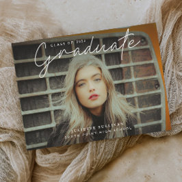 Eenvoudige Script Foto Afstuderen