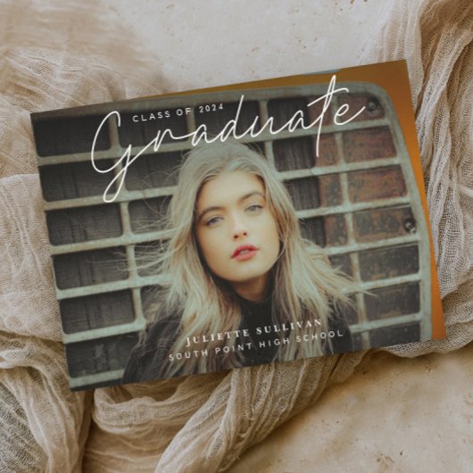 Eenvoudige Script Foto Afstuderen