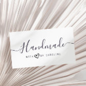 eenvoudige script Handmade business Visitekaartje