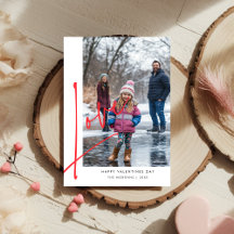 Eenvoudige Script Love Overlay Familie Foto Valent