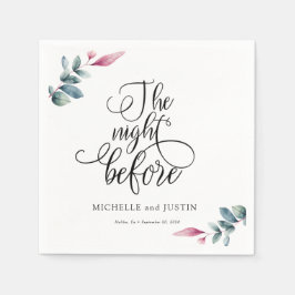 Eenvoudige Script Oefenavond Eetmaal Bord Servet