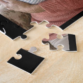 Eenvoudige Script Oma Jaar Opgericht 3 Foto Acryl Legpuzzel (Zijkant)