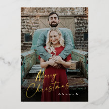 Eenvoudige Script Prettig Kerstmis Foto 