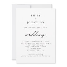 Eenvoudige Script QR-code Huwelijk