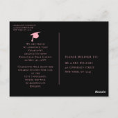 Eenvoudige scriptaankondiging van multi-foto-Afstu Briefkaart (Achterkant)