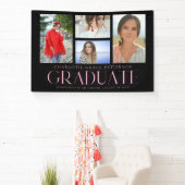 Eenvoudige scriptaankondiging van multi-foto-Afstu Spandoek (Insitu)