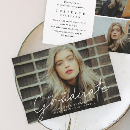 Eenvoudige scriptfotografie-uitnodigingen