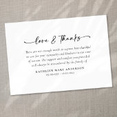 Eenvoudige scriptfunctie bedankkaart