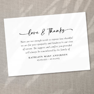 Eenvoudige scriptfunctie bedankkaart