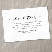 Eenvoudige scriptfunctie bedankkaart