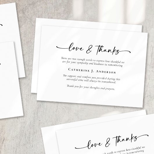 Eenvoudige scriptfunctie bedankkaart