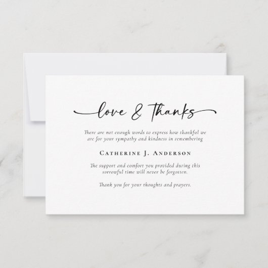 Eenvoudige scriptfunctie bedankkaart (Voorkant)