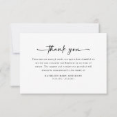 Eenvoudige scriptfunctie bedankkaart (Voorkant)