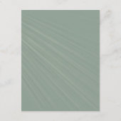 Eenvoudige scriptpagina Groene bruiloft - Gegevens Informatiekaartje (Achterkant)