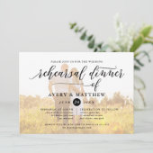 Eenvoudige scripttypografie | Fotorepesitief diner Kaart (Staand voorkant)