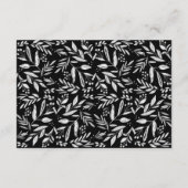 Eenvoudige scripttypografie | Trouwgegevens Informatiekaartje (Achterkant)