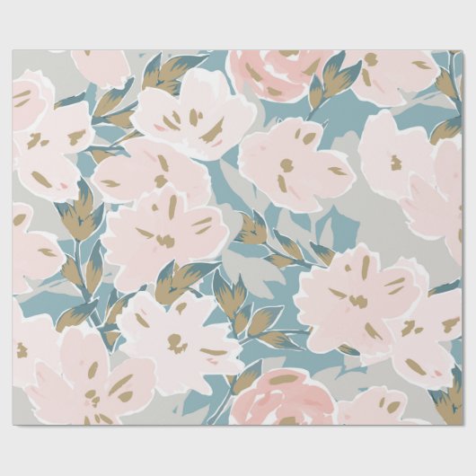 Eenvoudige seamless pattern of hand drawn gouache cadeaupapier (Vlak)