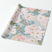 Eenvoudige seamless pattern of hand drawn gouache cadeaupapier (Uitgerold)